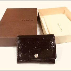 LOUIS VUITTON Monogram small wallet/card holder